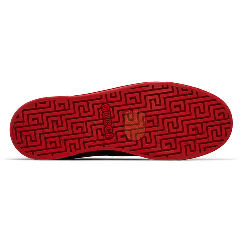 GUCCI ACE GG CRYSTAL CANVAS RED 760775 FACRF 6943